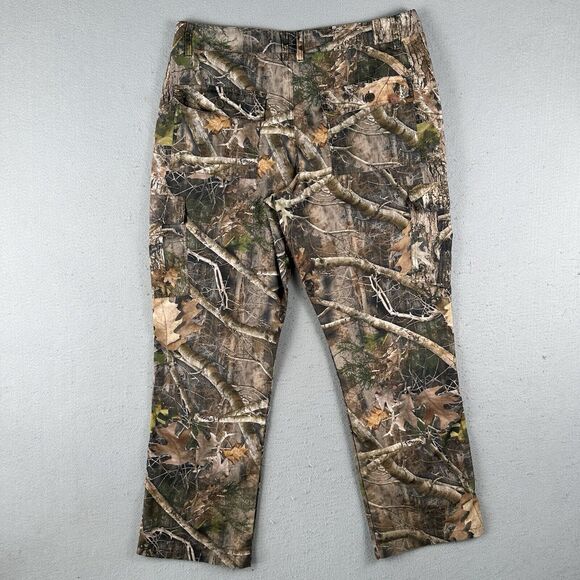 True Timber Cargo Pants Men’s 2XL Green Kanati Camo Hunting Ripstop Straight Leg - Picture 16 of 16